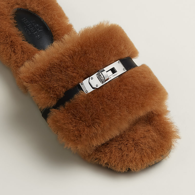 サンダル 《ジュリア》 - ベージュ | Hermès - エルメス-公式サイト